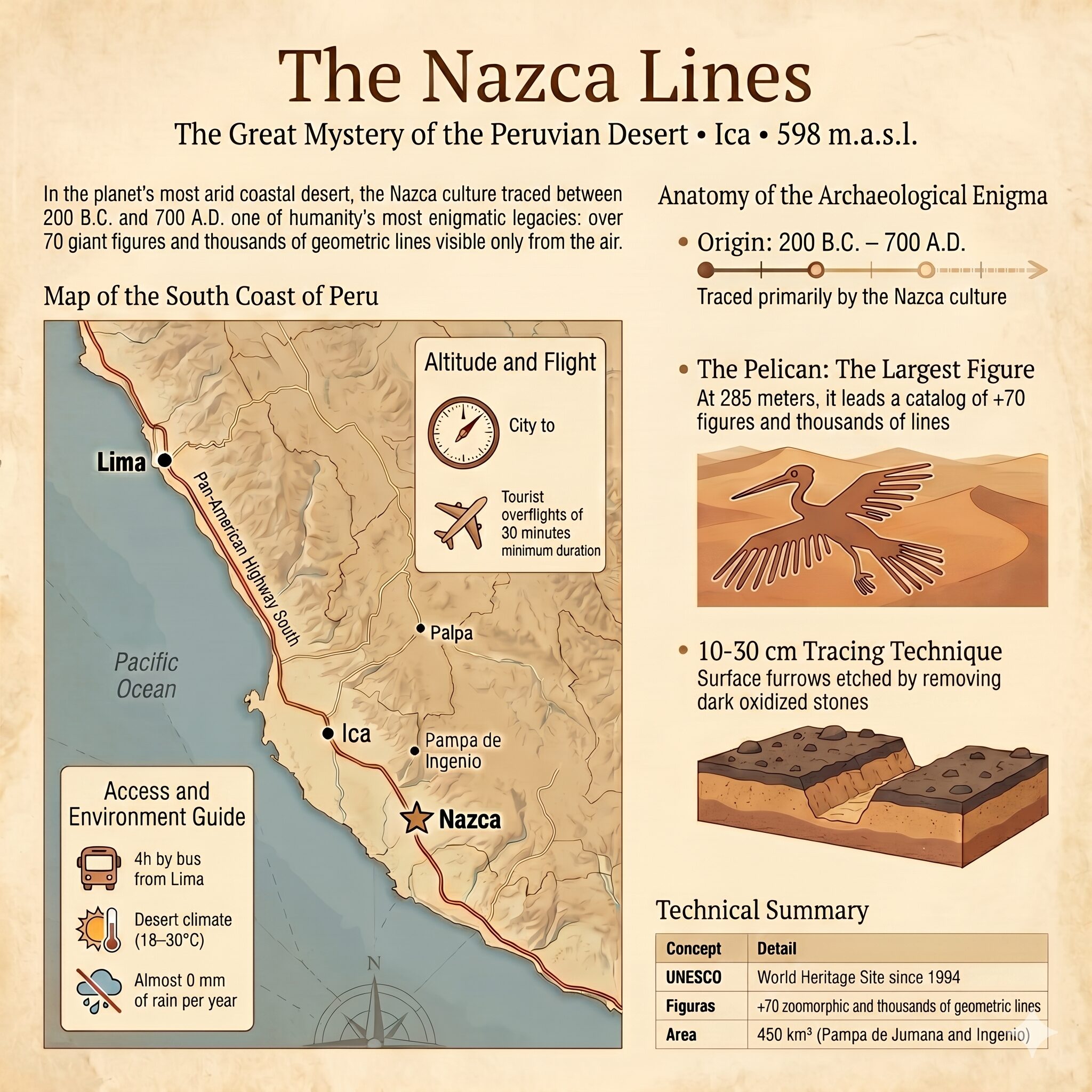 Nazca Lines Map