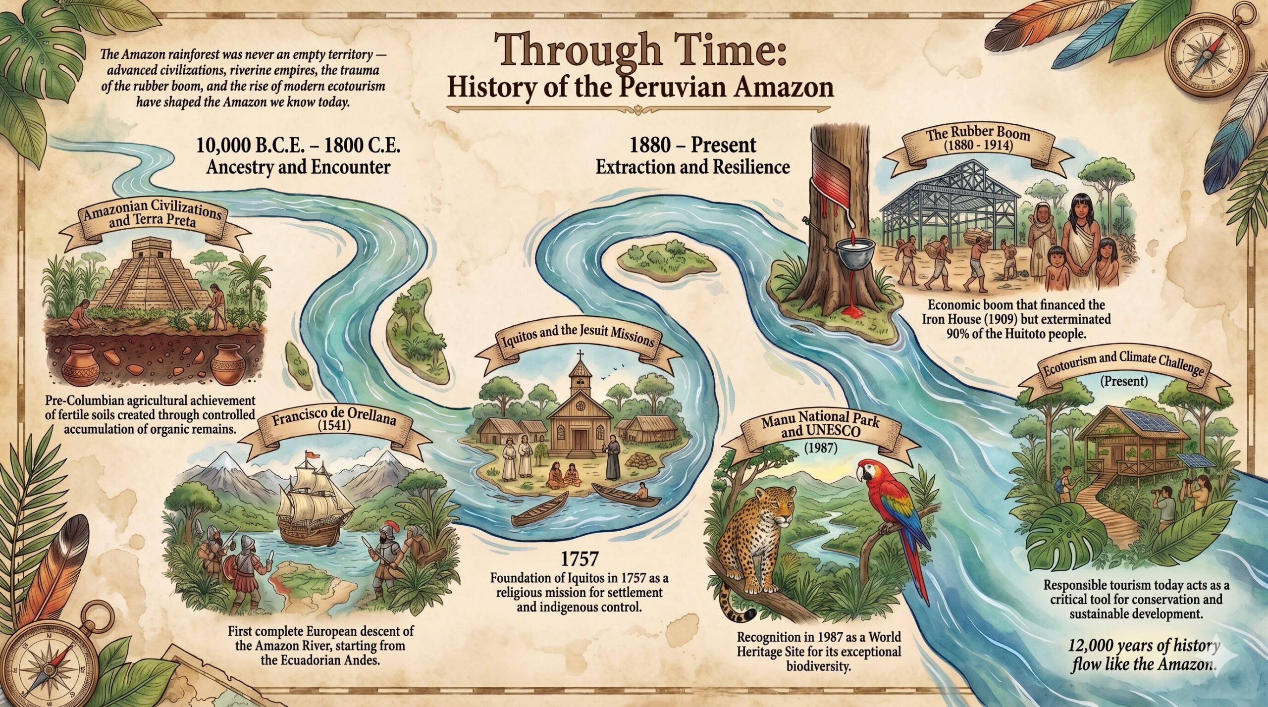 History Amazon Infographic
