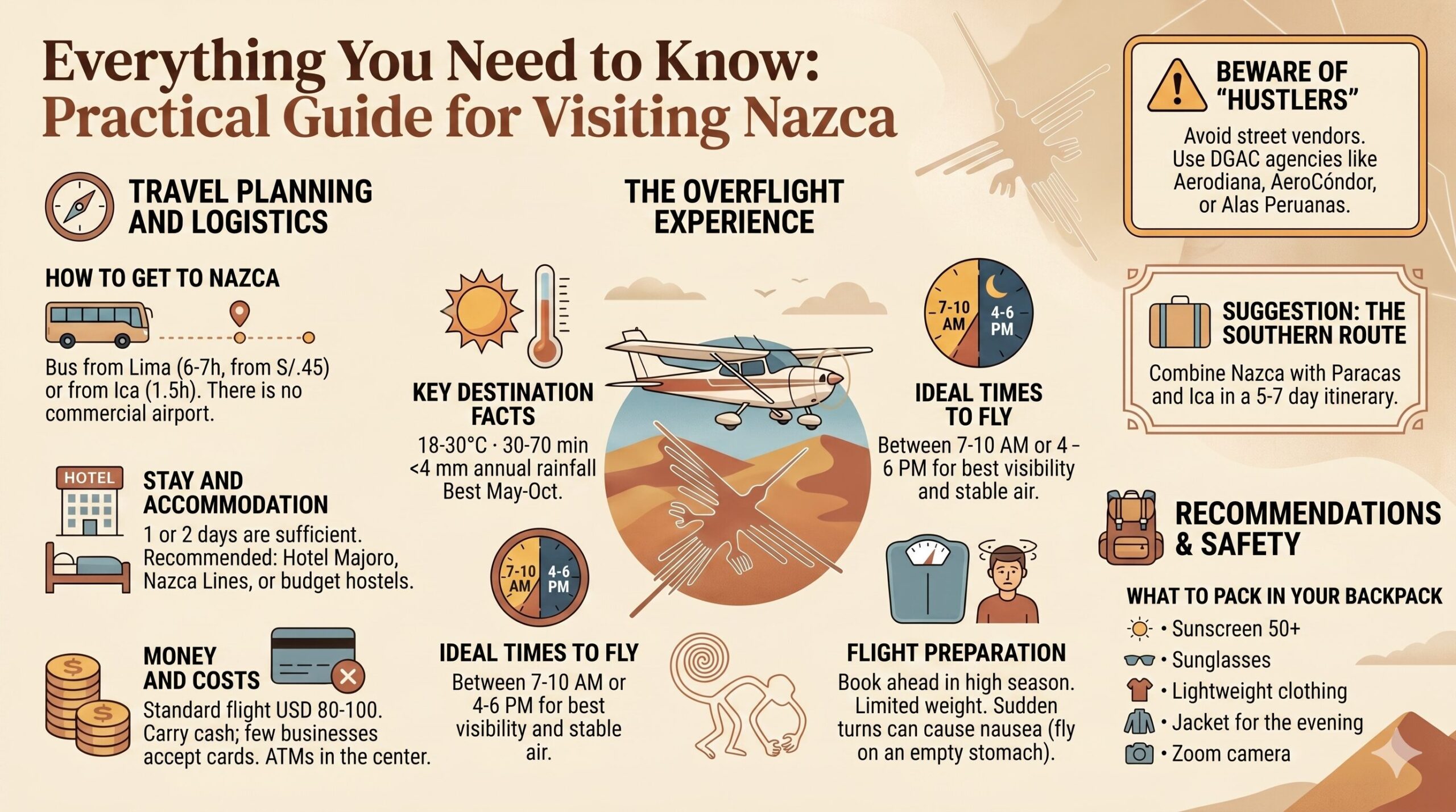 Nazca Information Infographic