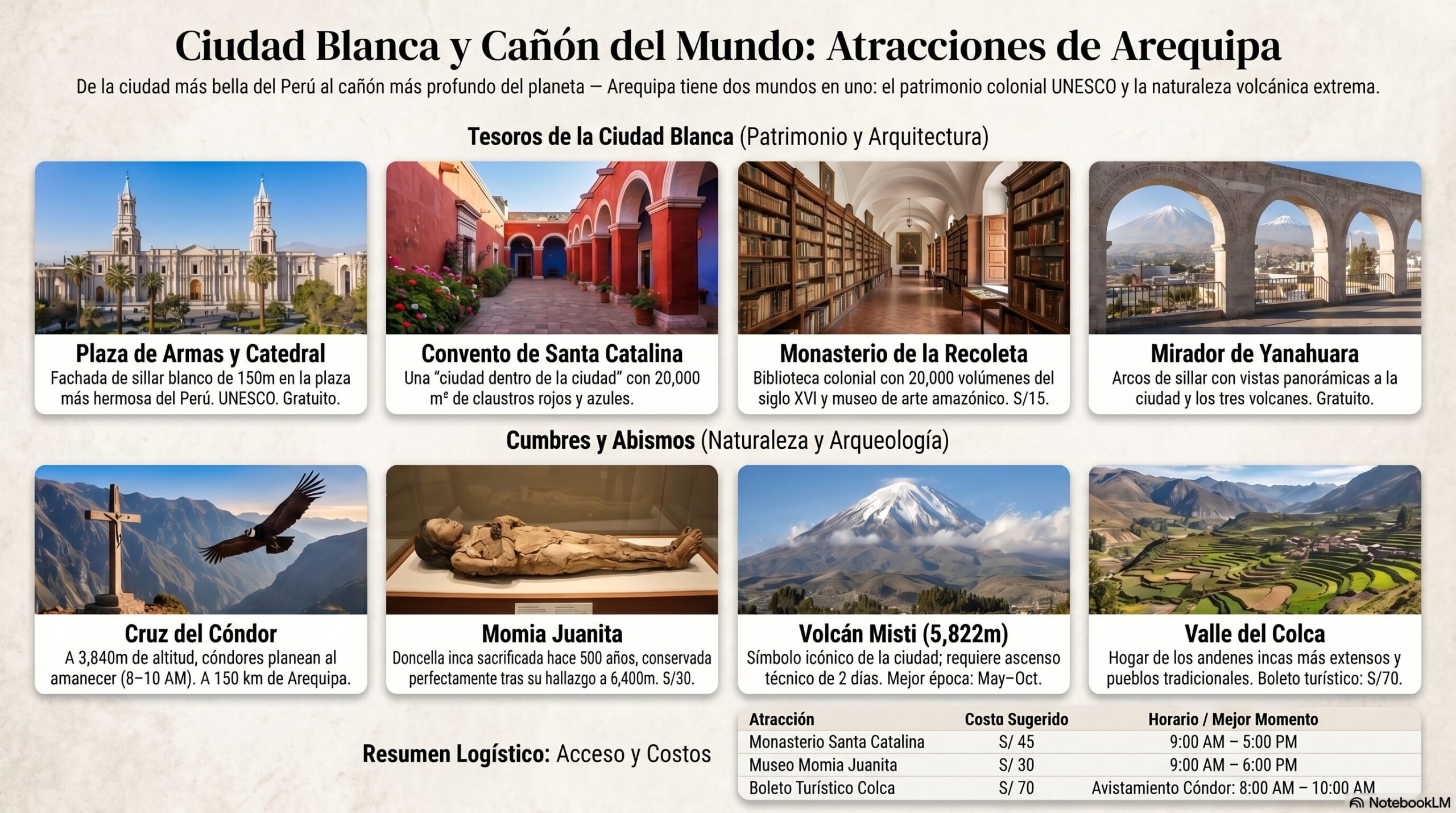 Atracciones de Arequipa