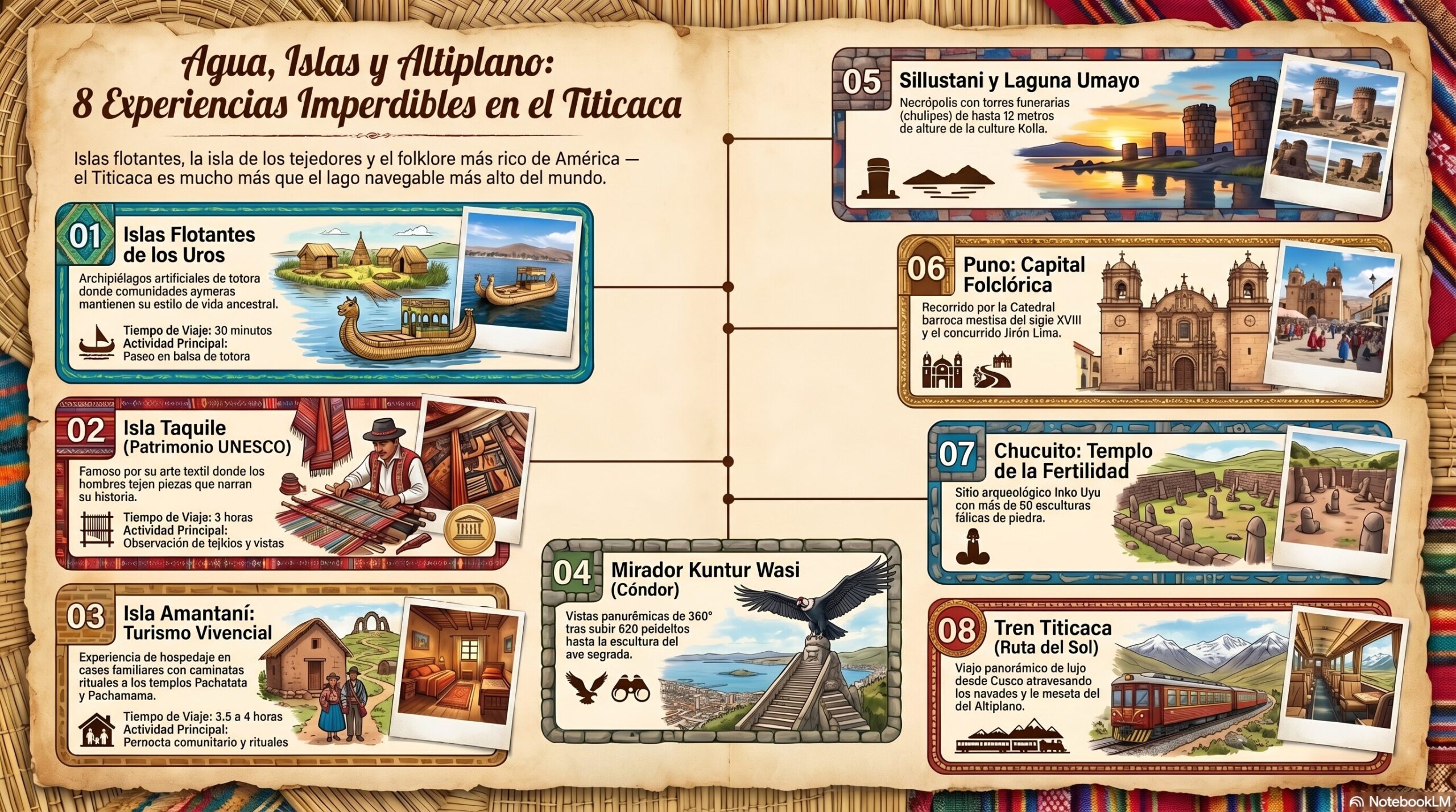 Atracciones del Titicaca