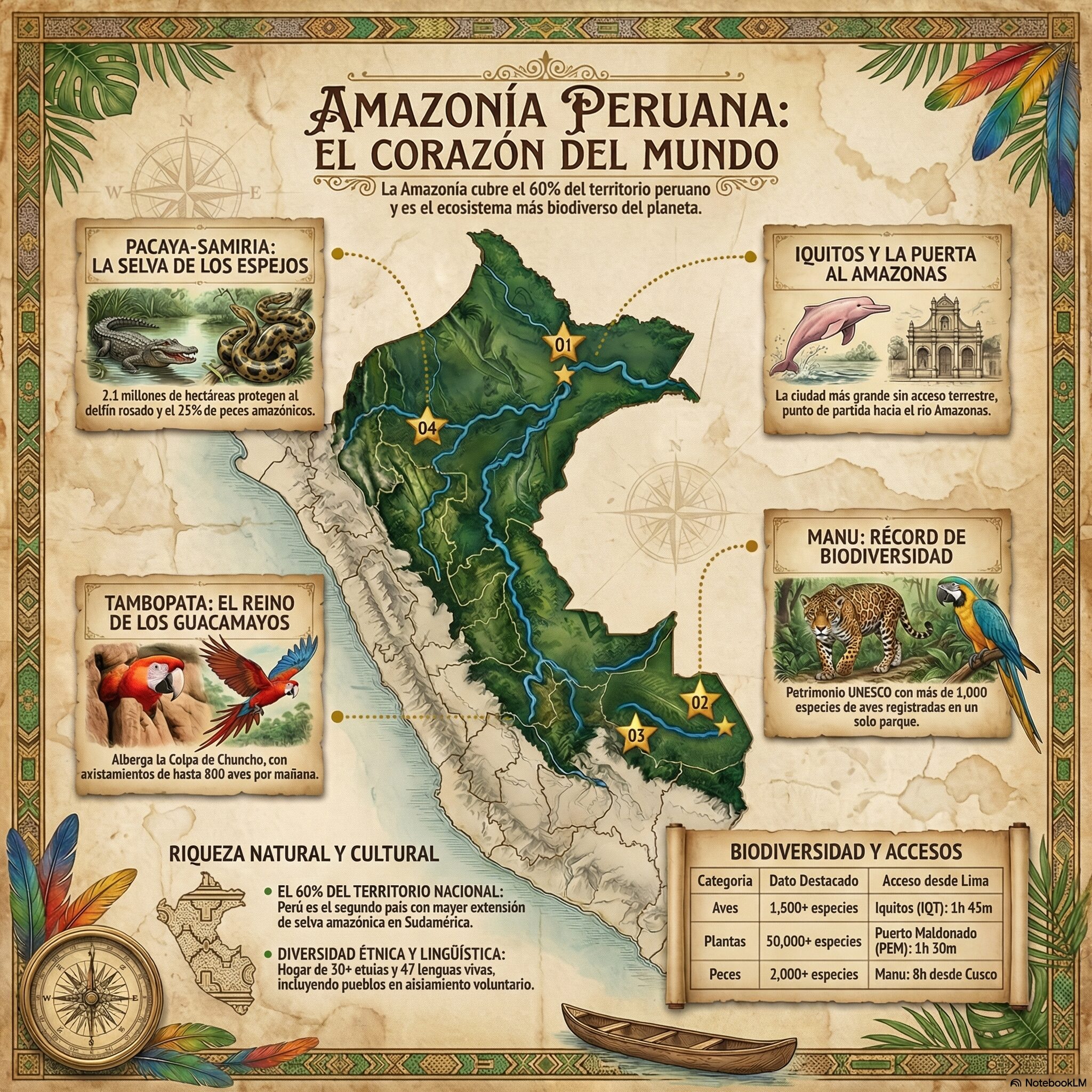 Bienvenido a la Amazonía Peruana