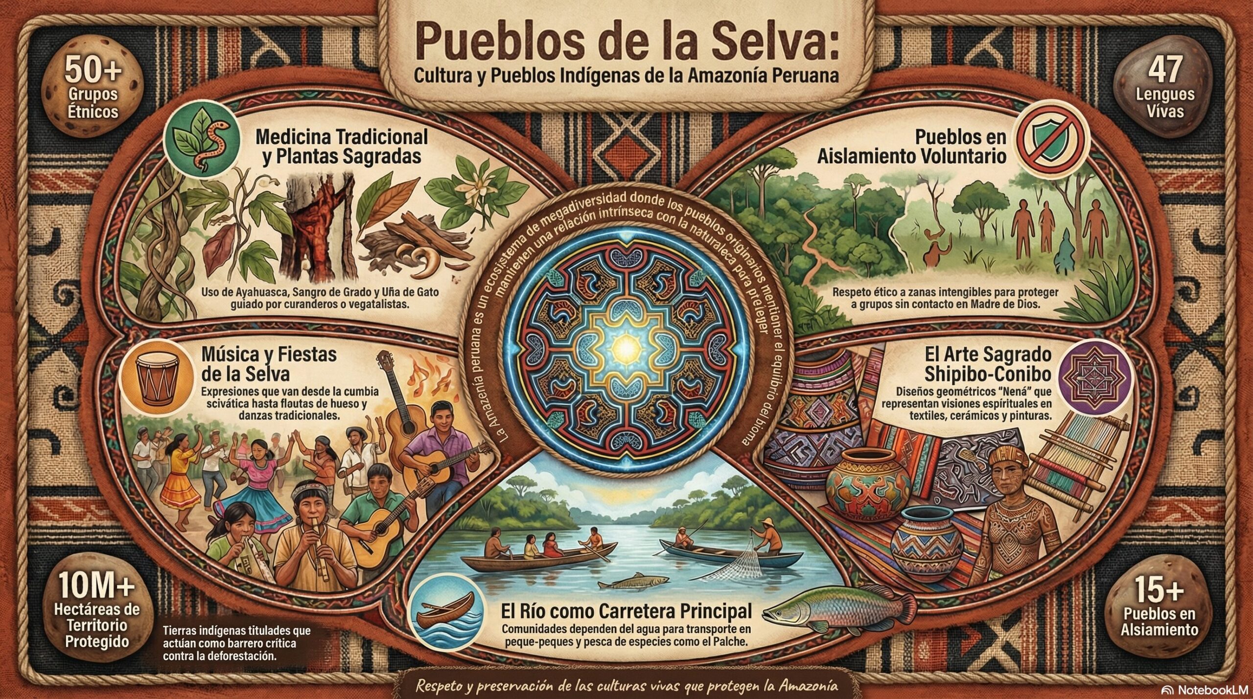 Infografía Cultura Amazonas