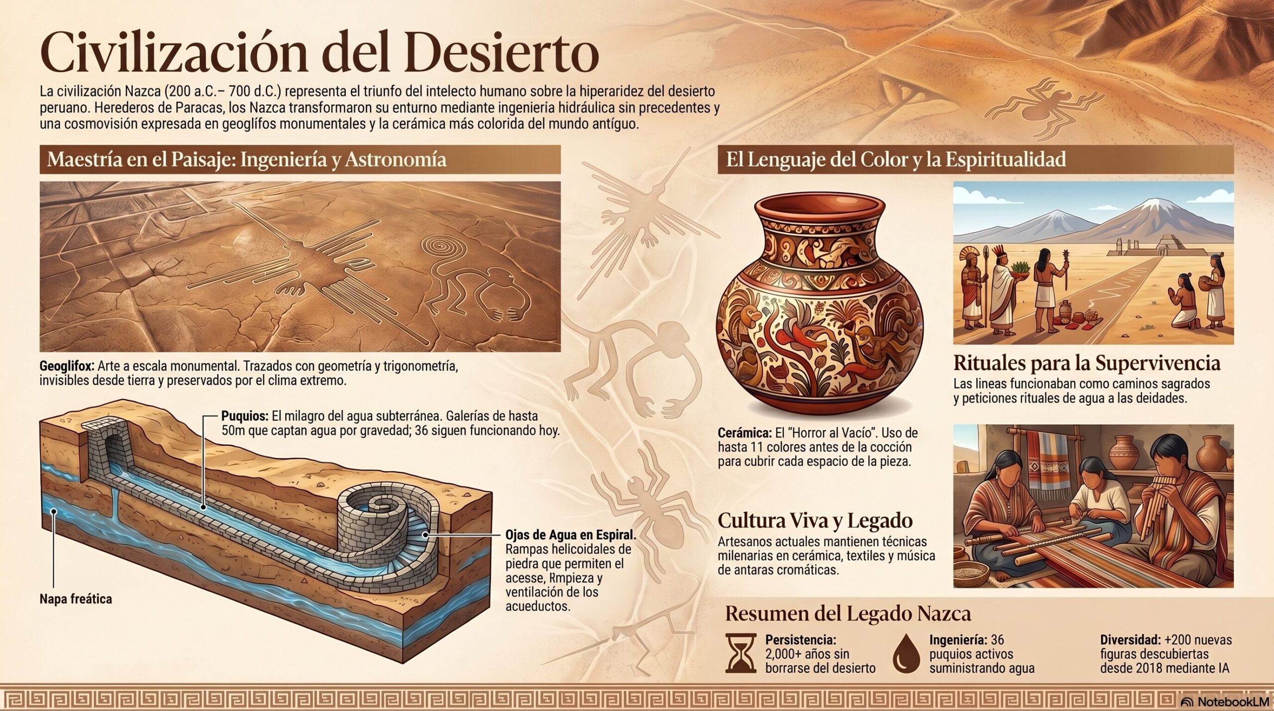 Cultura Nazca, Los 5 Pilares