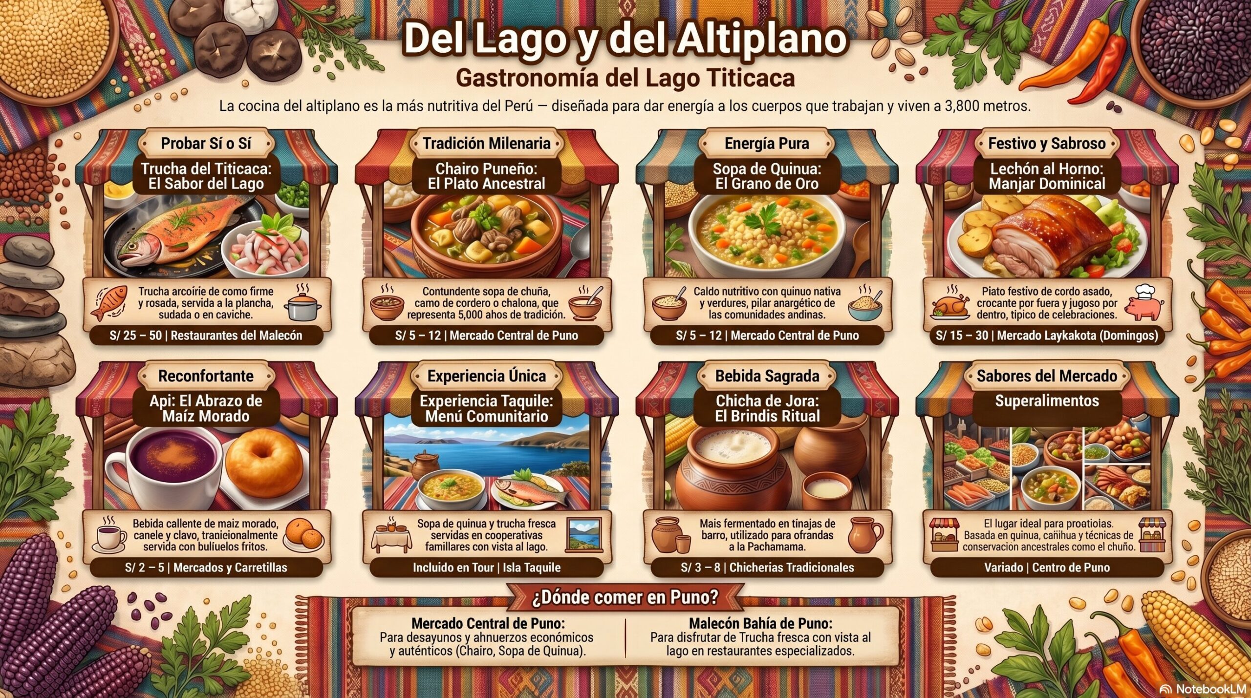 Gastronomía del Titicaca