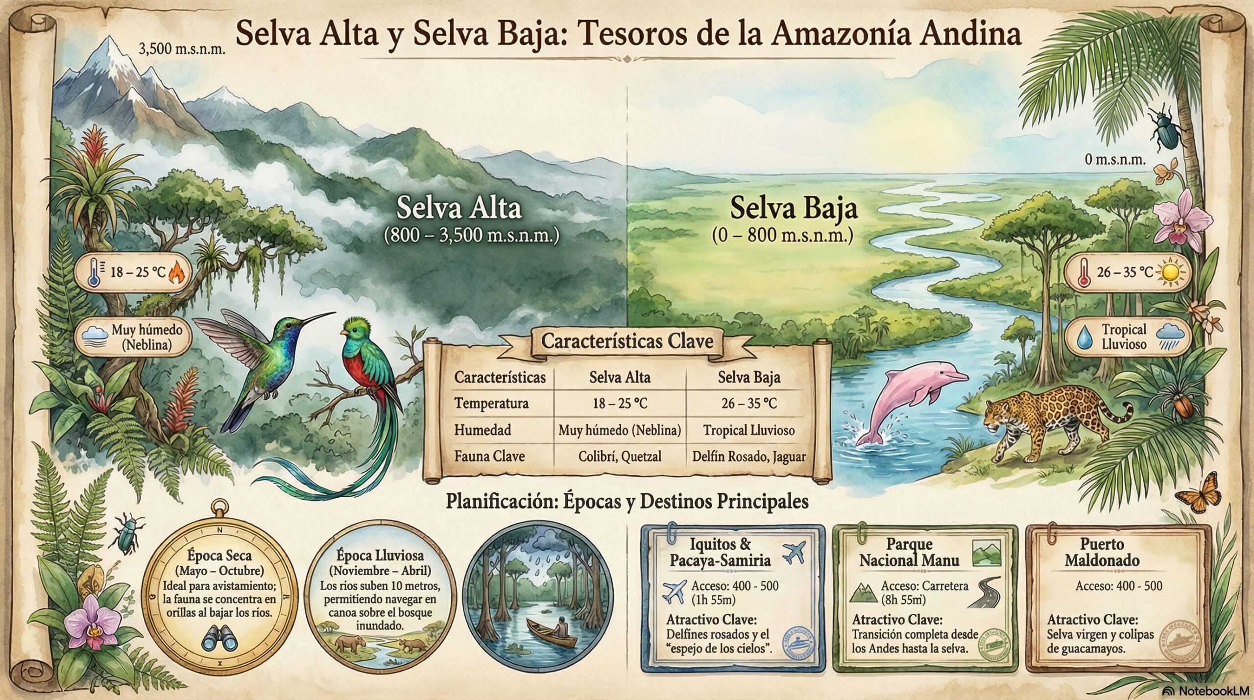 Infografía Geografía Amazonas