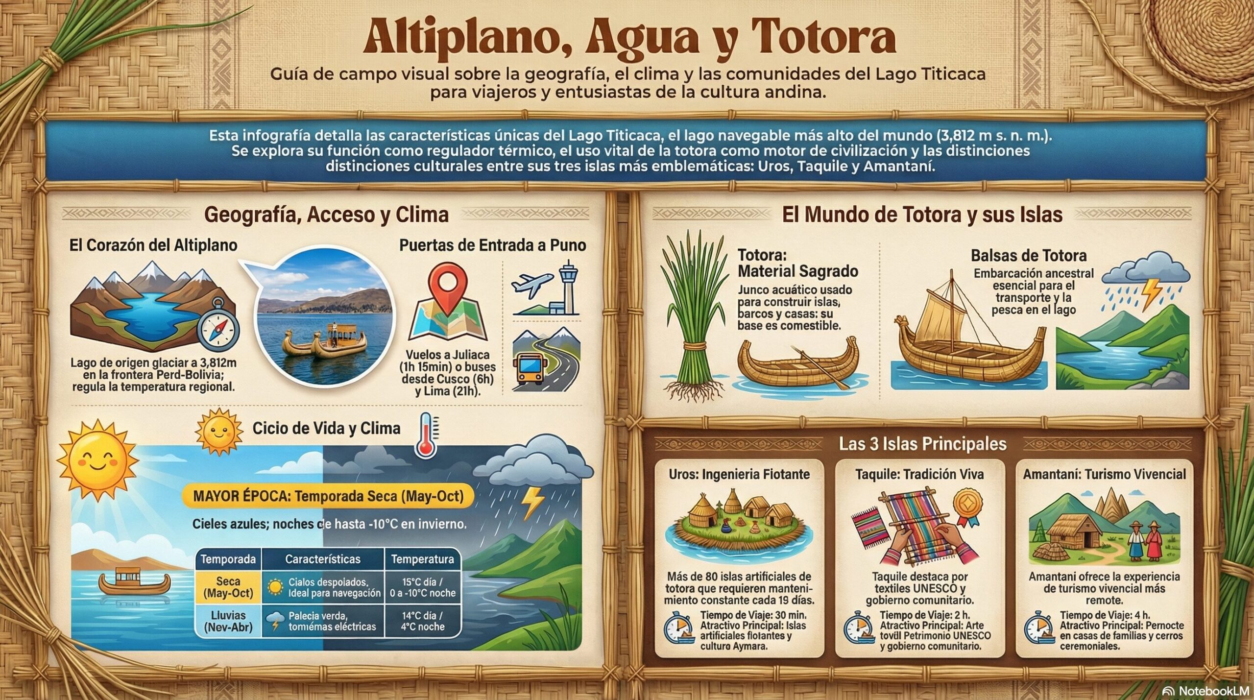 Geografía del Lago Titicaca