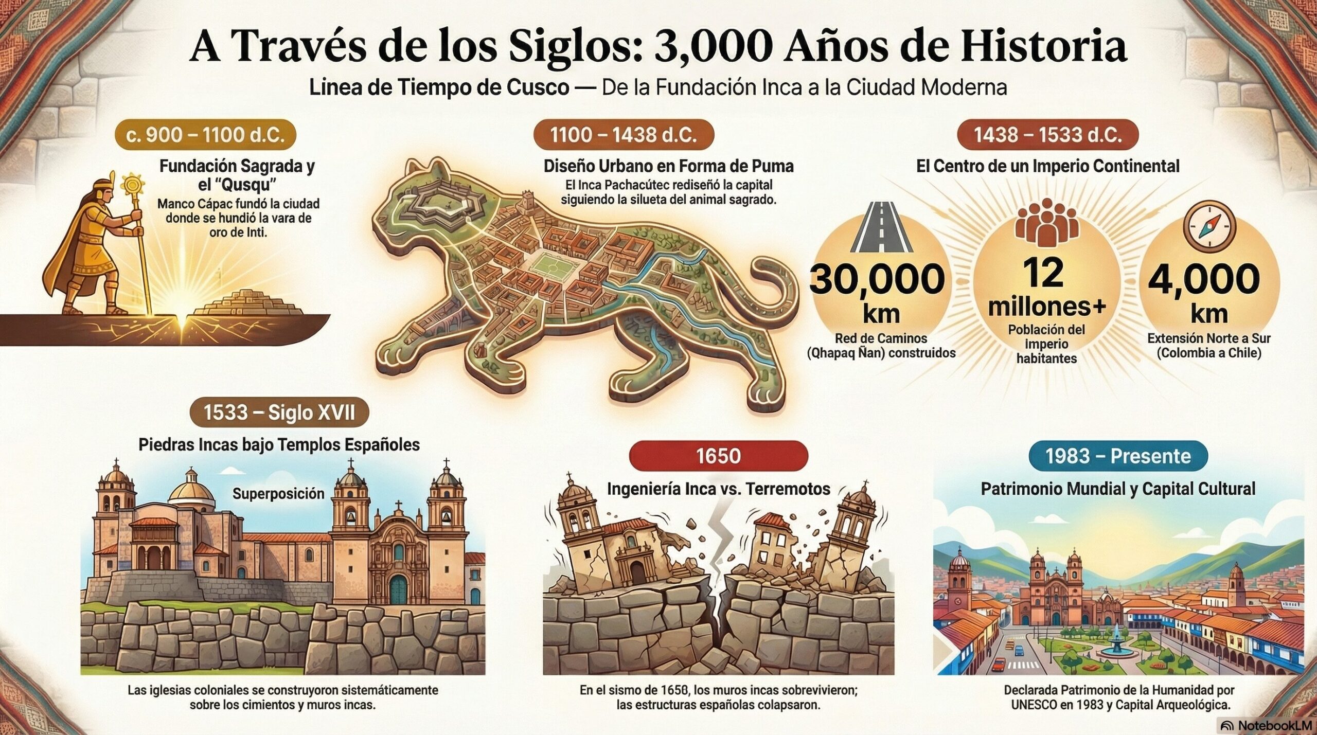 Infografía Historia de Cusco