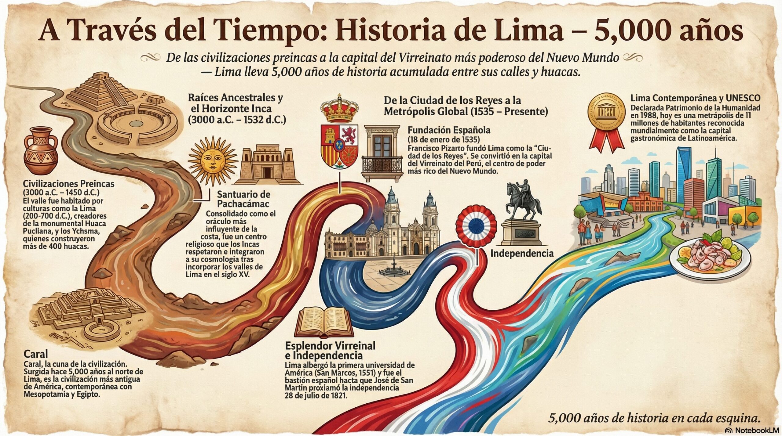 Línea de Tiempo de Lima