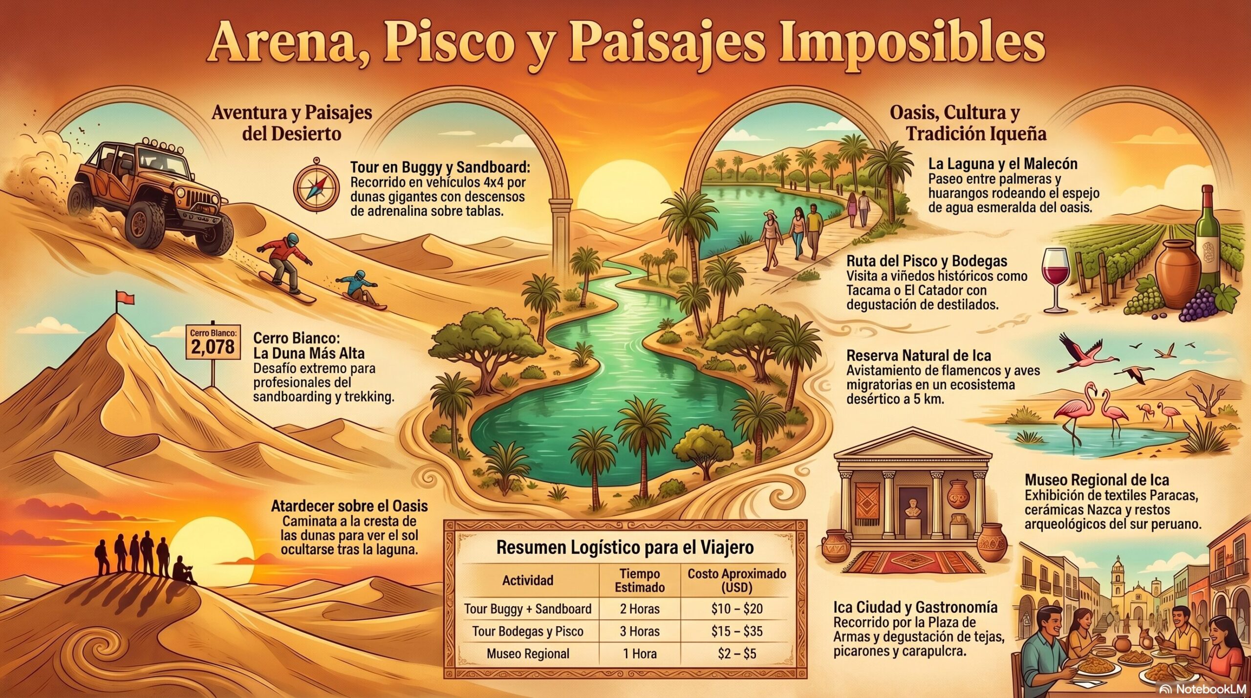 Información de Huacachina